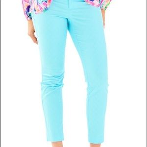 NWT Lilly Pulitzer Kelley Skinny Ankle Pants Size 10